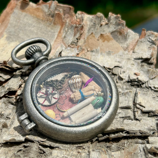 Pirate-Inspired Faux Pocket Watch