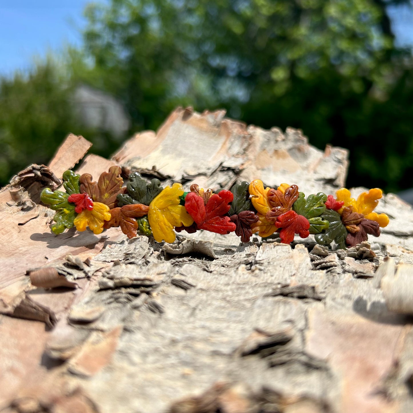 Autumn Leaves Barrette