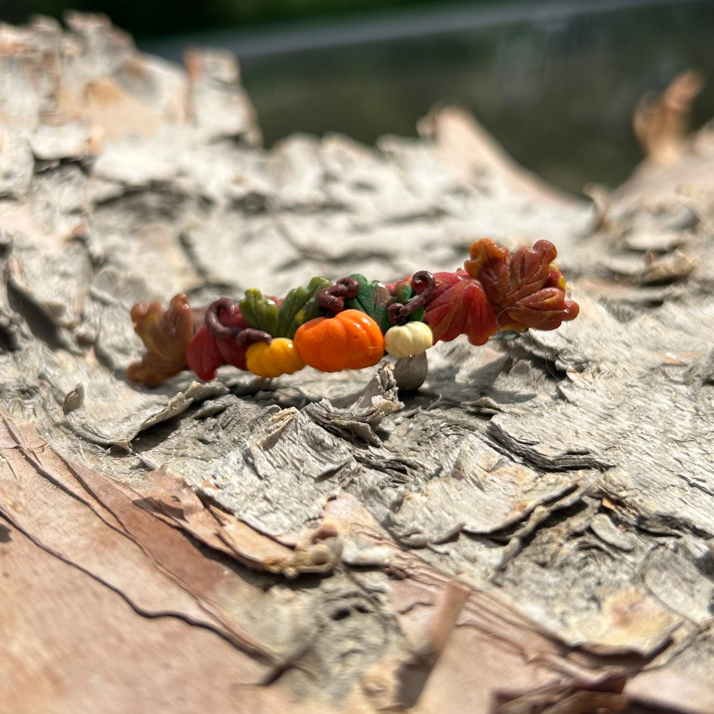 Pumpkin Barrette